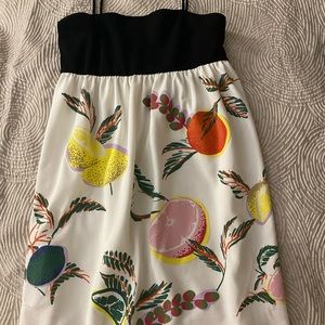 Zara knee-length citrus dress